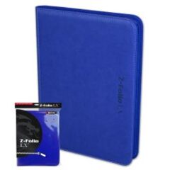 BCW Z-Folio LX - 9-Pocket Double Pages Blue